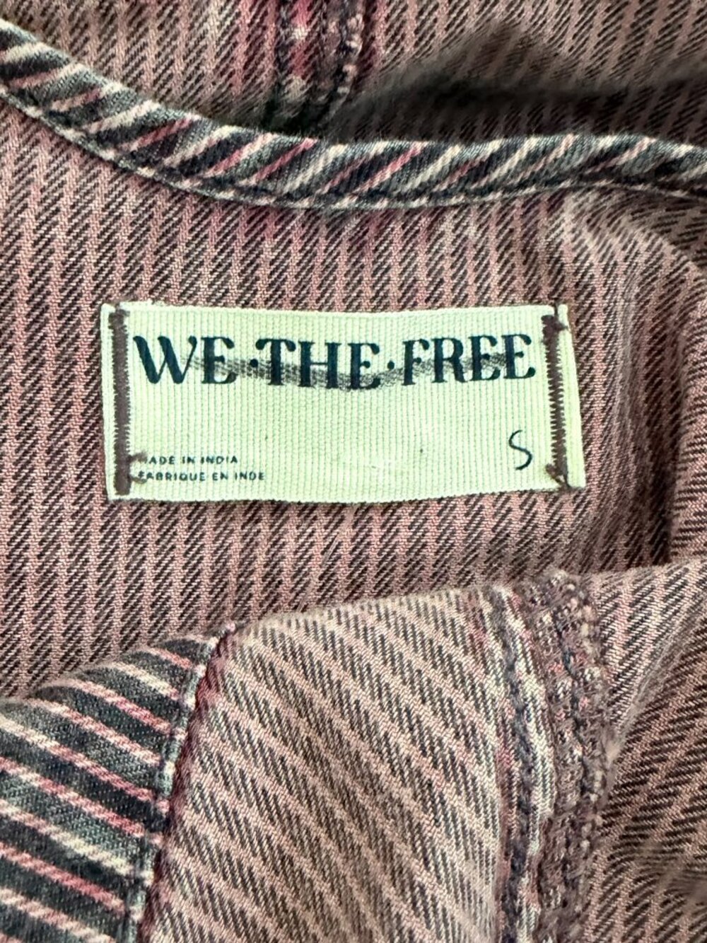 NWOT Free People Madison Railroad Stripe Tunic, sz S - Picture 10 of 11